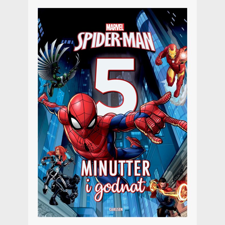 Marvel Spider-Man Fem minutter i godnat