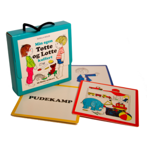 Min Egen Totte og Lotte-Kuffert , Forlaget Carlsen - Ord-kort - Legekammeraten.dk