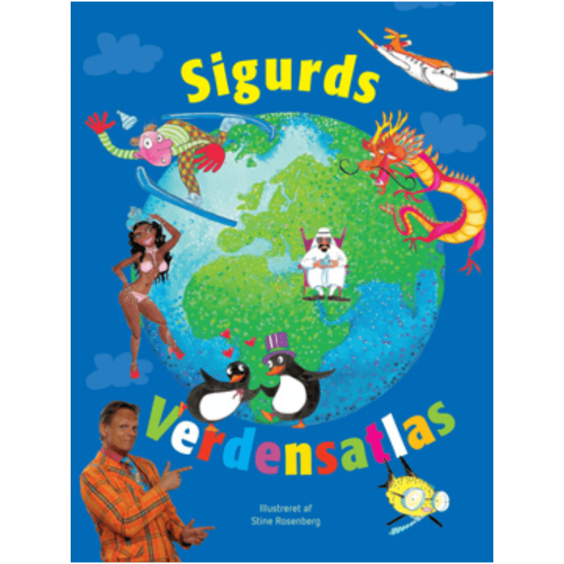 Brnebog, Sigurds Verdensatlas - Brnebog - Legekammeraten.dk