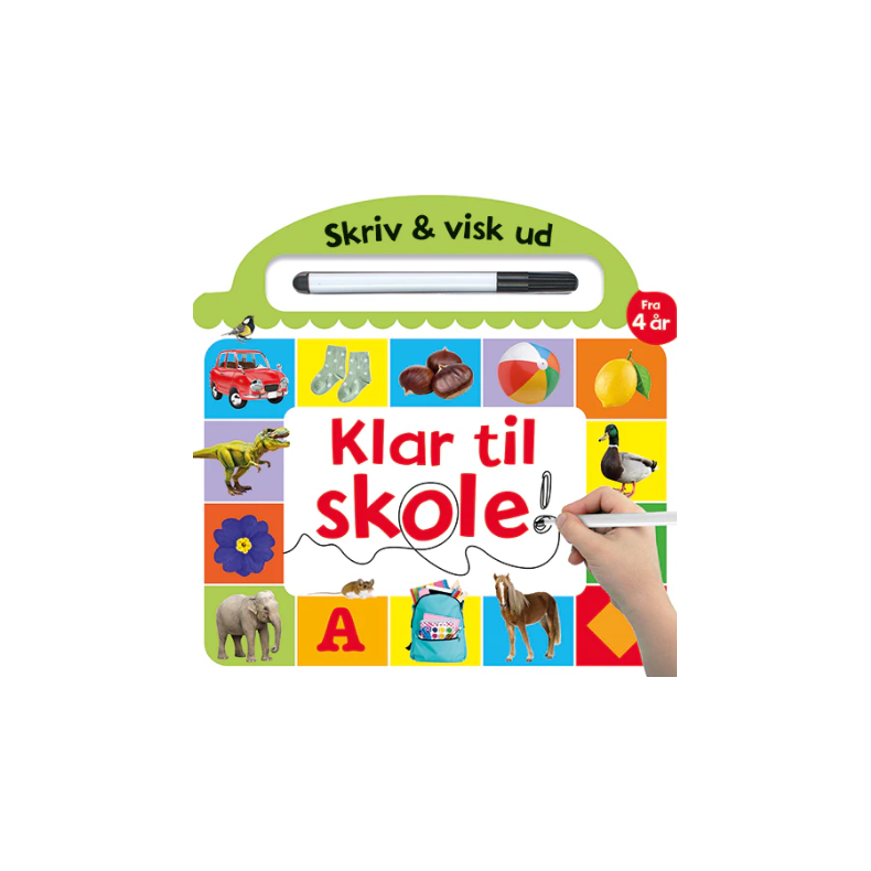 Forlaget Alvilda | Skriv og visk ud - Klar til skole