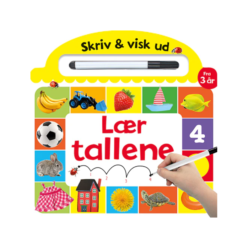 Forlaget Alvilda | Skriv og visk ud - Lr tallene