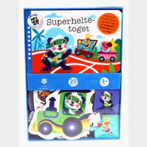 Superheltetoget - Bog med puslespil