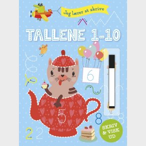 Forlaget Bolden | Skriv og visk ud: Jeg lrer at skrive tallene 1-10