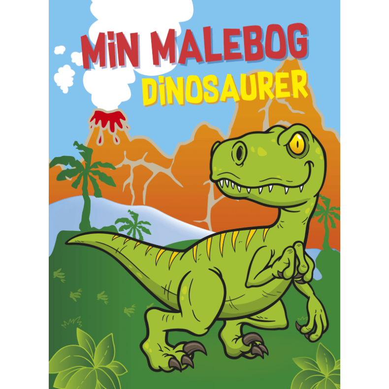 Min Malebog: Dinosaurer - Legekammeraten.dk