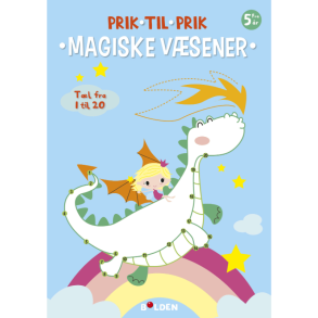 Aktivitetsbog, Prik Til Prik Bog 1-20 Magiske Vsener - Legekammeraten.dk