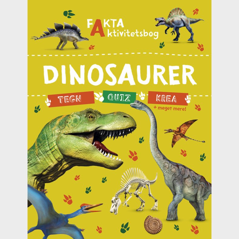 Fakta-aktivitetsbog: Dinosaurer - Bger - Legekammeraten.dk