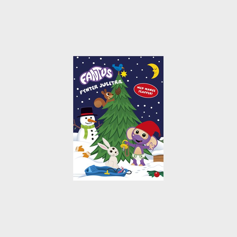 Forlaget Bolden | Fantus pynter juletr