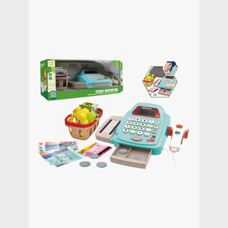 Cloudberry Castle Kasseapparat med Lys- og Lydeffekter, Bl