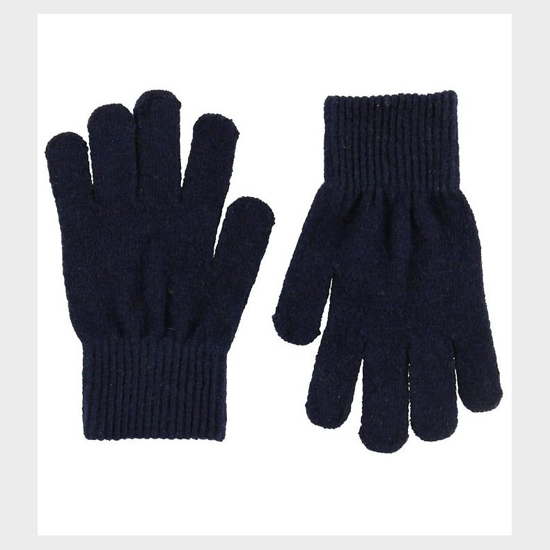 CeLaVi Trylle handsker - Uld - Marinebl�