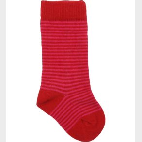 Smallstuff Knstrmper - Rd/Pink stribet