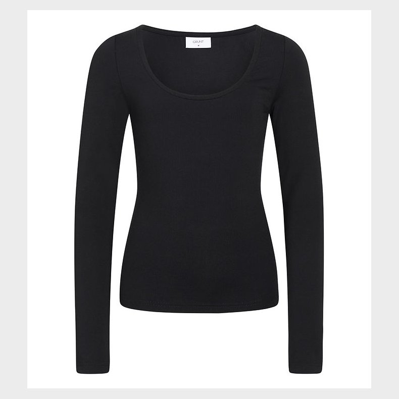 Grunt Bluse - GrSherbrooke - Sort