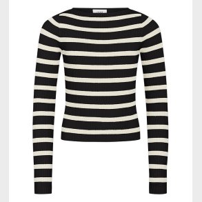 Grunt Bluse - Rib - Cropped - GrLethBridge - Sort