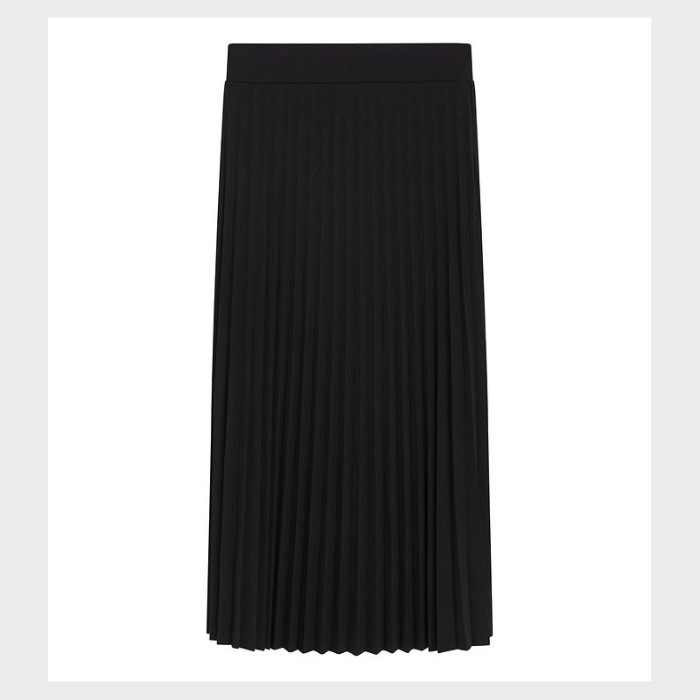 Grunt Nederdel - Pliss - GrHanne - Sort