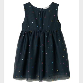 Name It Kjole - NmfVabos - Dark Sapphire m. Hjerter