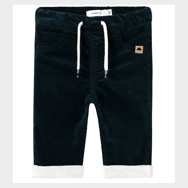 Name It Fljlsbukser - NbmBen - Dark Sapphire