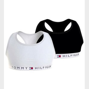 Tommy Hilfiger Toppe - 2-pak - Sort/Hvid