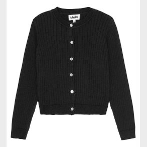 Molo Cardigan - Gloria - Rib - Sort