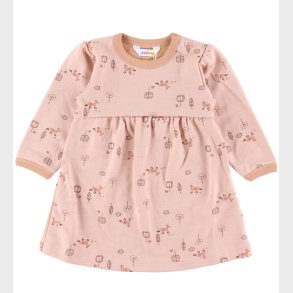 Joha Kjole - A-shape - Uld/Bomuld - Fersken