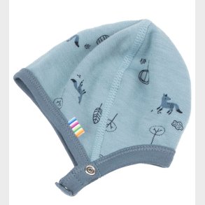 Joha Babyhjelm - Uld/Bomuld - Bl