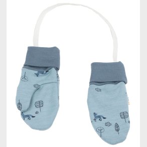 Joha Luffer - Uld/Bomuld - 2-Lags - Bl