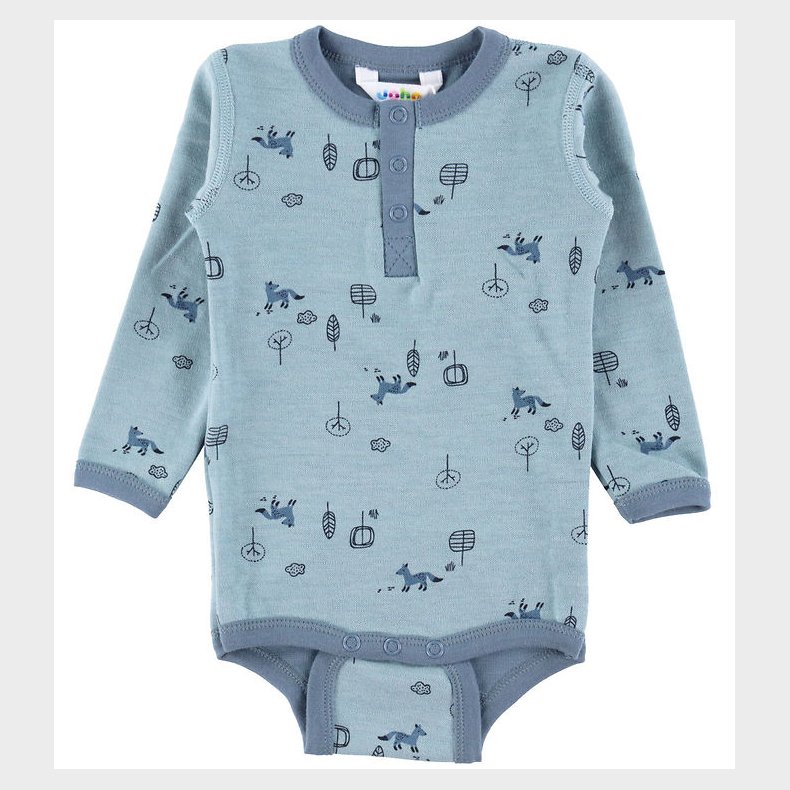 Joha Body l/ - Uld/Bomuld - Bl
