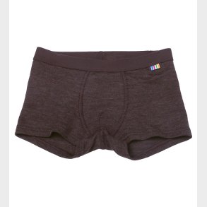 Joha Boxershorts - Uld - Mrk Brun
