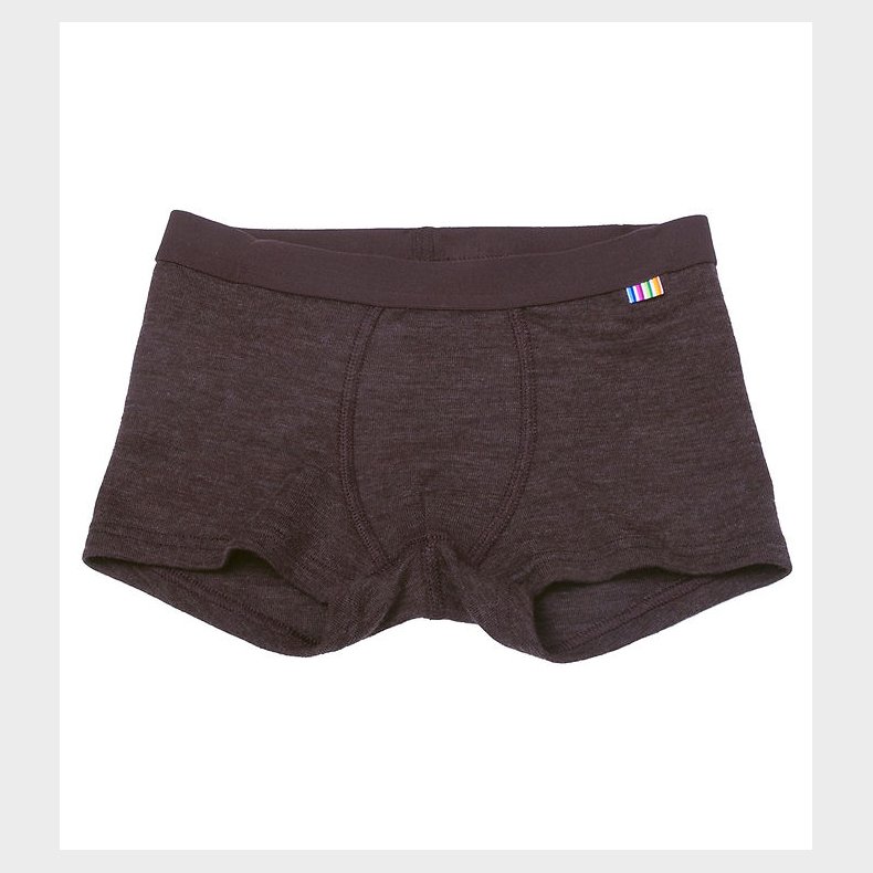 Joha Boxershorts - Uld - Mrk Brun