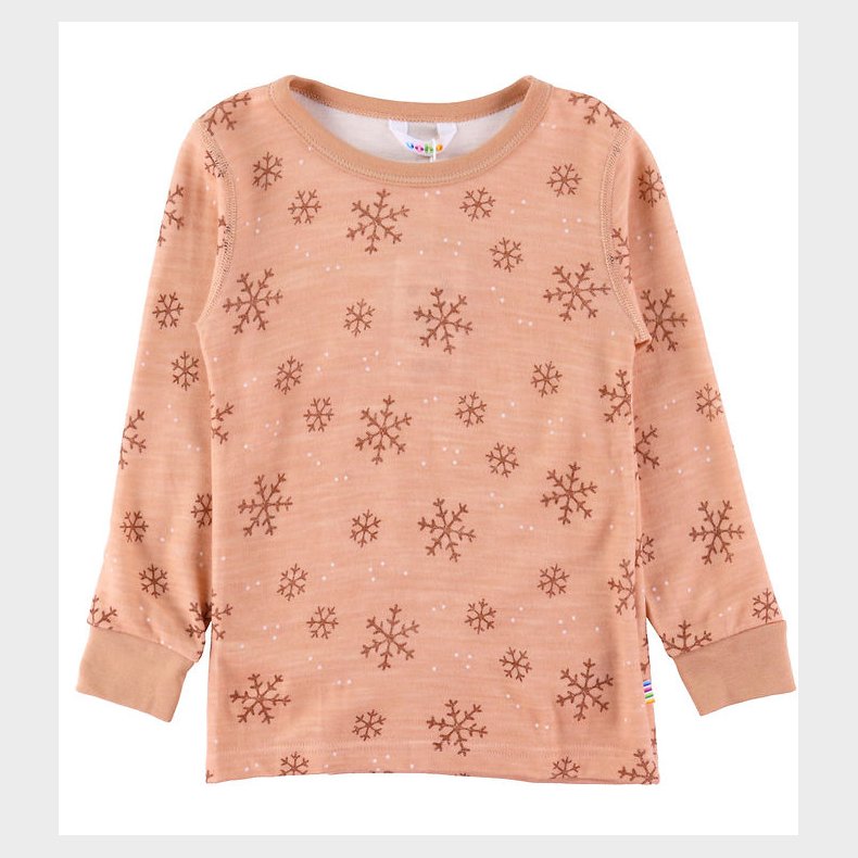 Joha Bluse - Uld/Bambus - Fersken