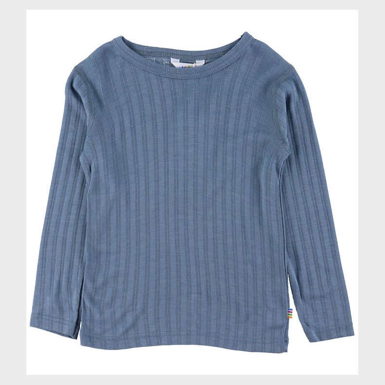 Joha Bluse - Uld/Silke - Bl