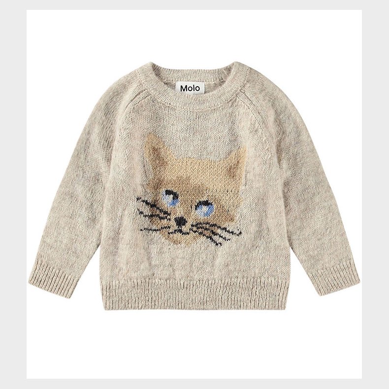 Molo Bluse - Uld/Akryl - Gilby - Kitten Knit