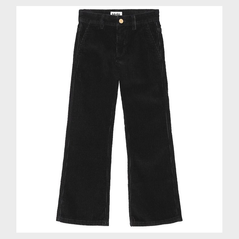 Molo Fl�jlsbukser - Aida - Sort