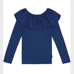Molo Bluse - Rib - Renate - Vibrant Blue