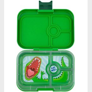 Yumbox Madkasse m. 4 Rum - Bento Panino - Jurassic Green - Dino