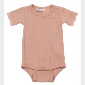 Joha Body k/ - Uld/Silke - Fersken