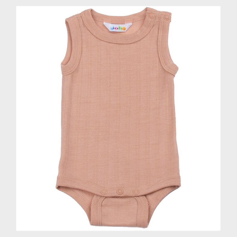 Joha Body u/ - Uld/Silke - Fersken