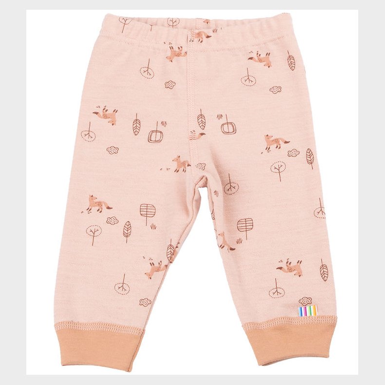 Joha Leggings - Uld/Bomuld - Fersken