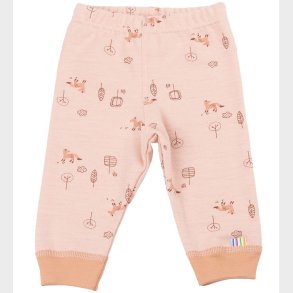 Joha Leggings - Uld/Bomuld - Fersken