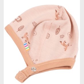 Joha Babyhjelm - Uld/Bomuld - Fersken