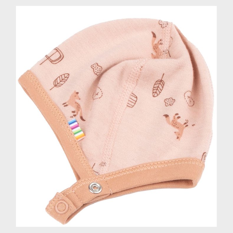 Joha Babyhjelm - Uld/Bomuld - Fersken