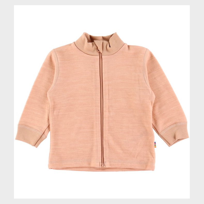 Joha Cardigan - Uld/Bambus - Fersken