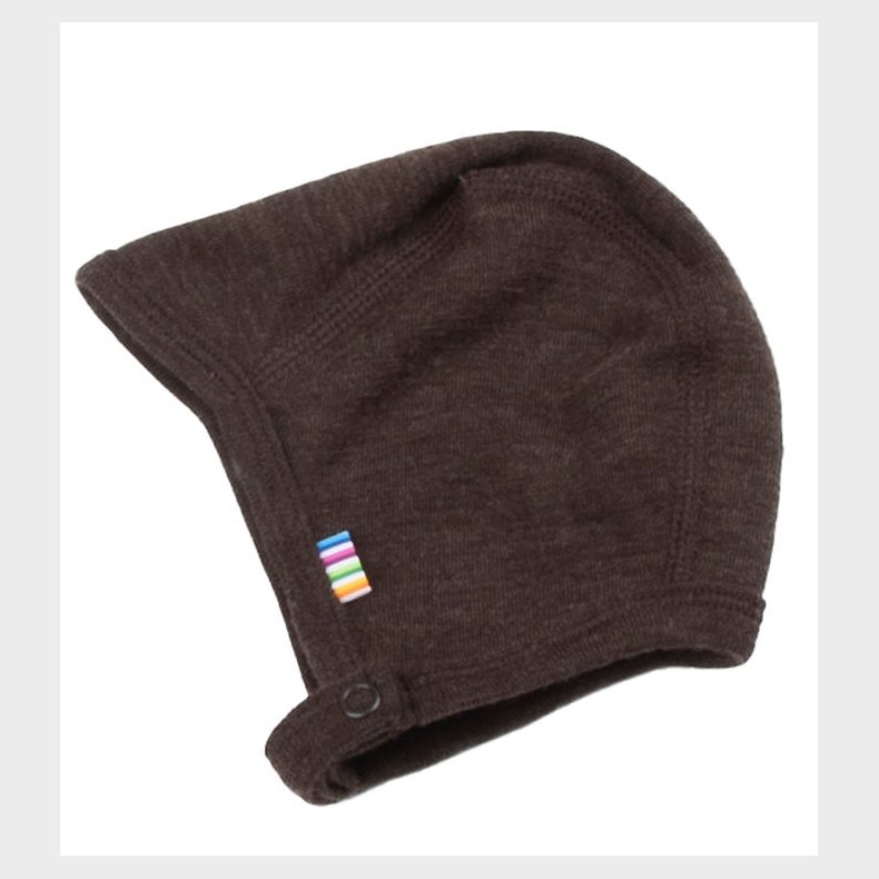 Joha Babyhjelm - Uld - M�rkebrun