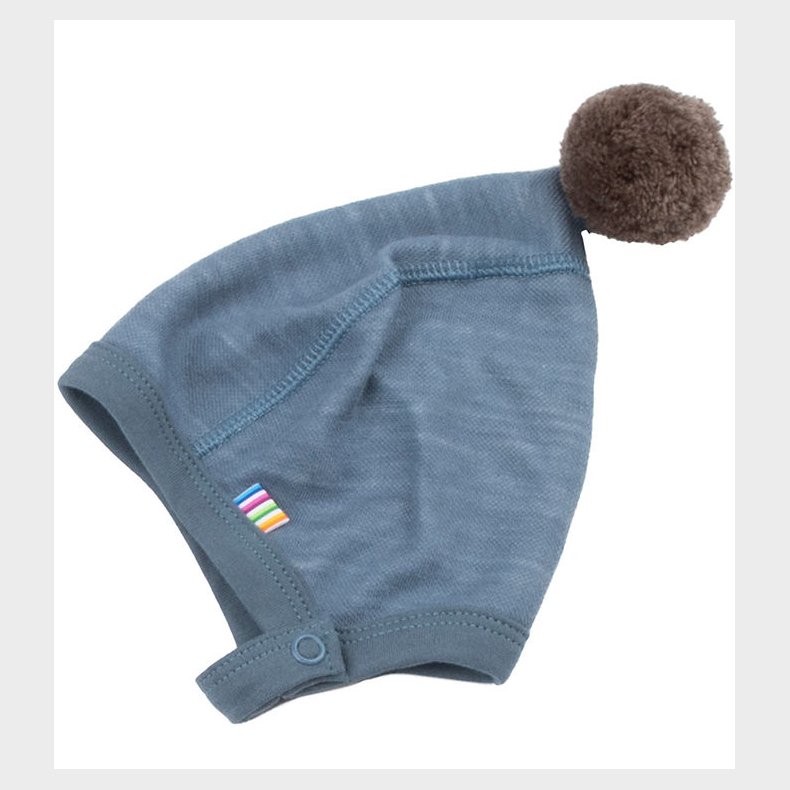 Joha Babyhjelm - Uld/Bambus - Bl