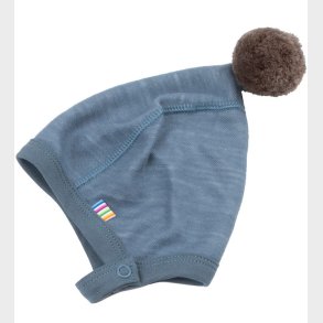 Joha Babyhjelm - Uld/Bambus - Bl