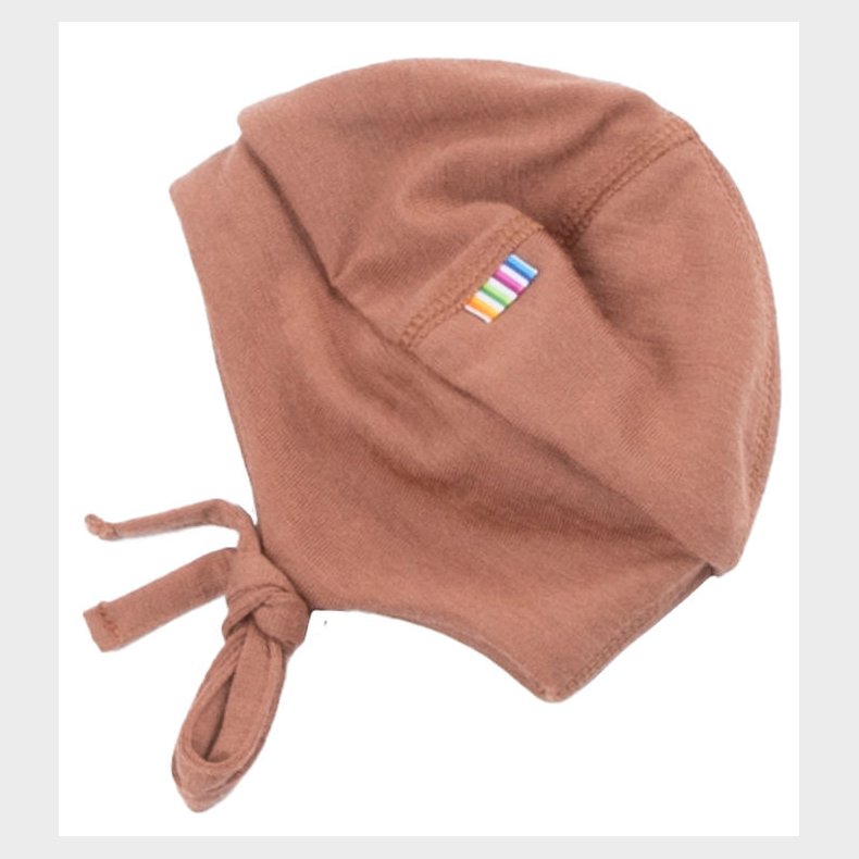 Joha Babyhjelm - Uld - 2-lags - Rdbrun