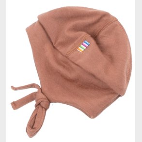 Joha Babyhjelm - Uld - 2-lags - Rdbrun