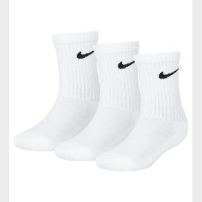 Nike Strmper - Cushioned - 3-Pak - Hvid