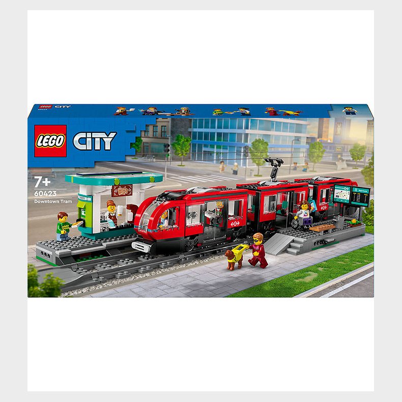 LEGO® City - Letbane Og Station 60423 - 811 Dele