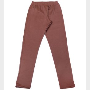 Joha Leggings - Uld - R�d/Brun