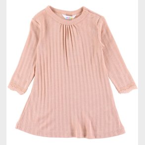 Joha Kjole - Uld/Silke - Fersken