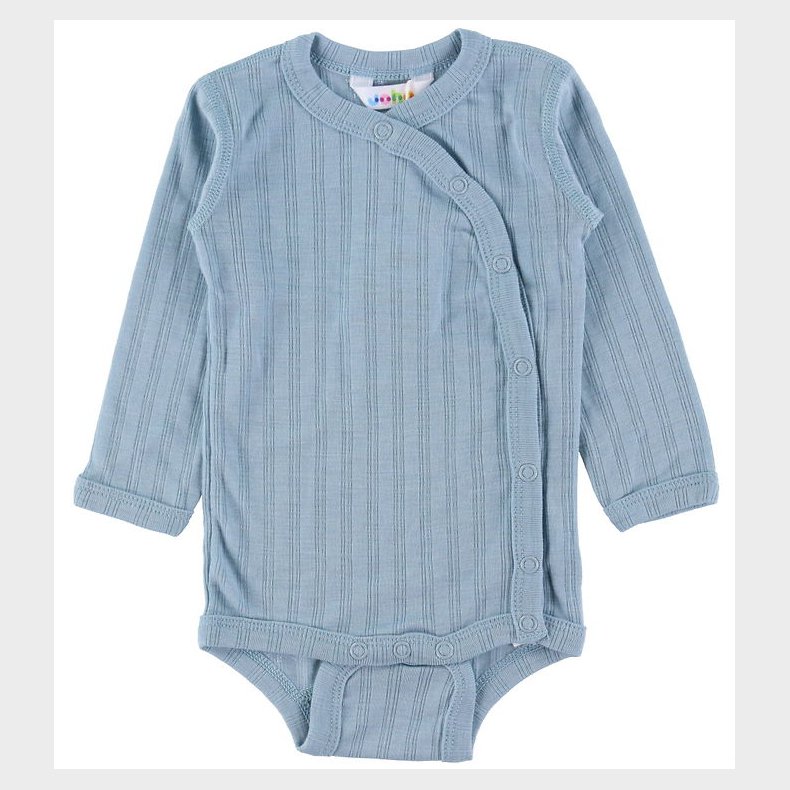 Joha Sl�-om Body l/� - Uld/Silke - St�vet Bl�